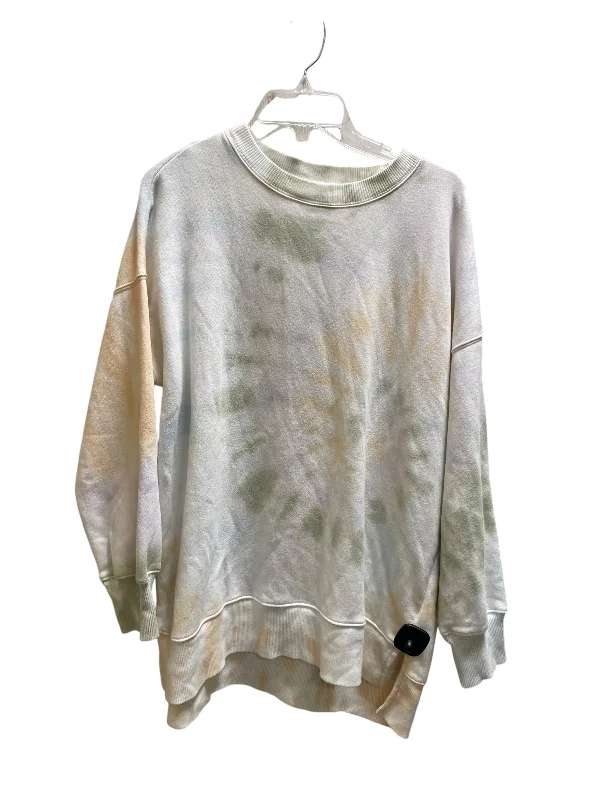 Sweatshirt Collar By So In Tie Dye Print, Size: S