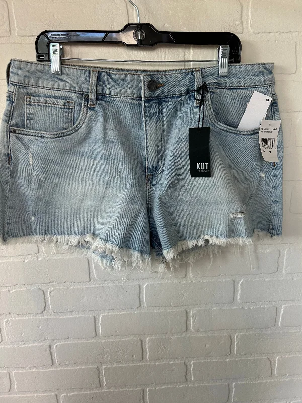 Shorts By Kut In Blue Denim, Size: 12