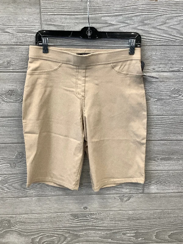 Shorts By Tahari By Arthur Levine In Tan, Size: 8