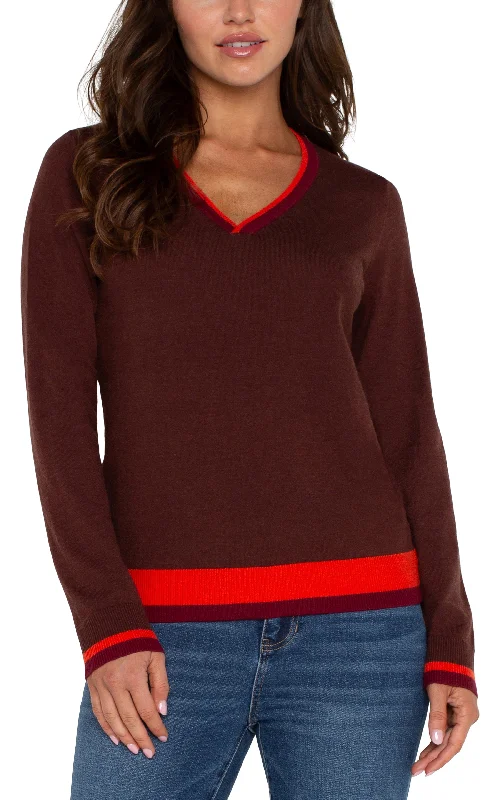 Colorblock Sweater