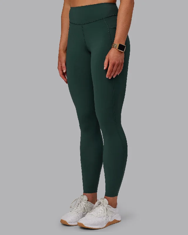 Elite Full Length Leggings - Vital Green