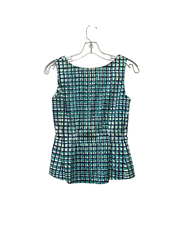 Top Sleeveless By Kate Spade In Blue, Size: Xs