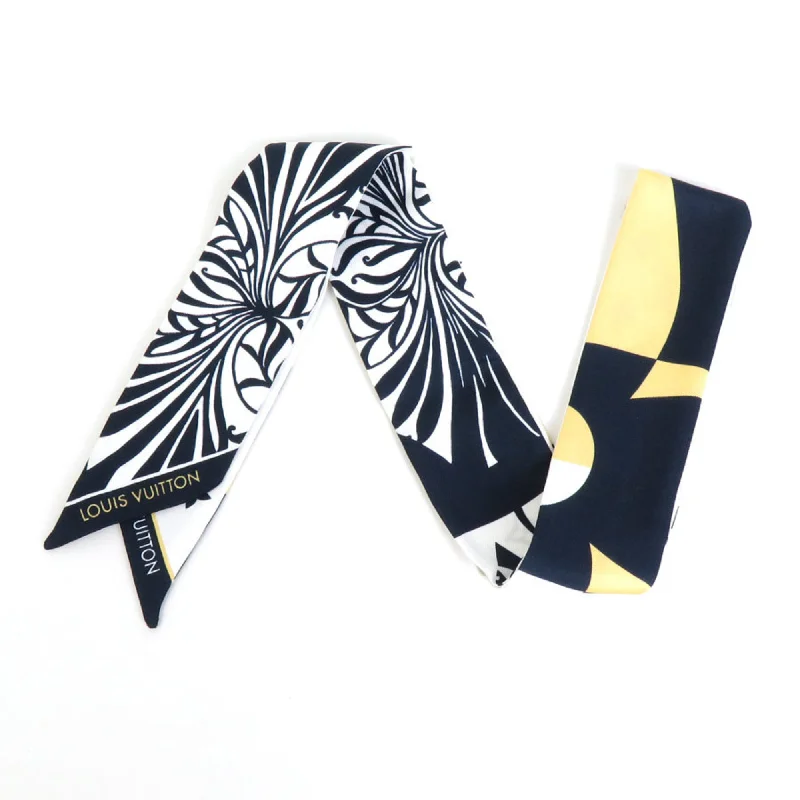 Louis Vuitton  Navy  Silk Scarf (Pre-Owned)