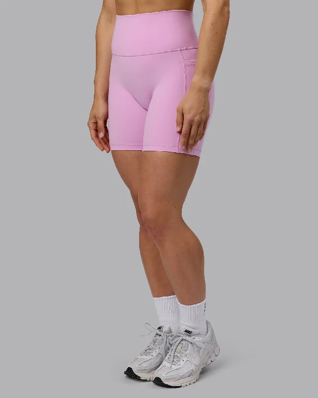 Fusion Mid-Length Shorts with Pockets - Pastel Orchid