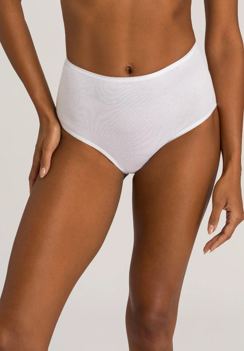 Hanro Cotton Seamless Maxi Brief White