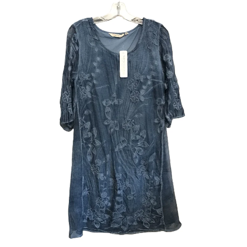 Dress Casual Short By Soft Surroundings In Blue, Size: Xs