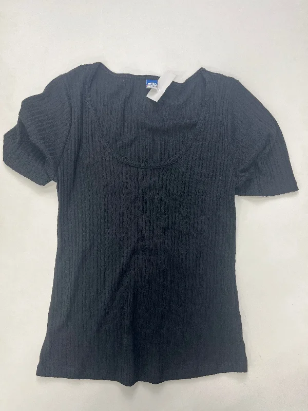 Black Top Short Sleeve Old Navy, Size L