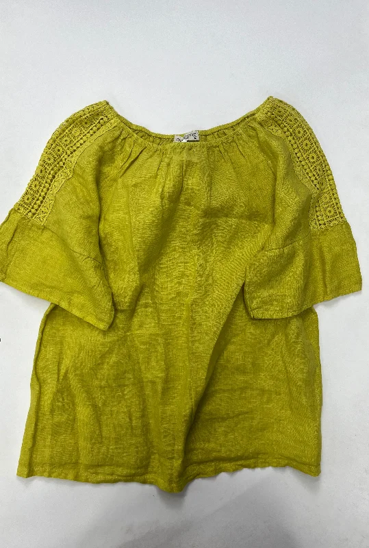 Green Top Short Sleeve Terzo Mellenio, Size L