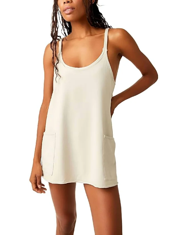 Hot Shot Mini Dress In Bamboo