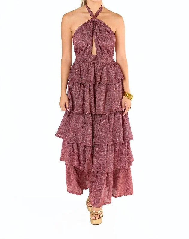 Talia Maxi Dress In Valentine