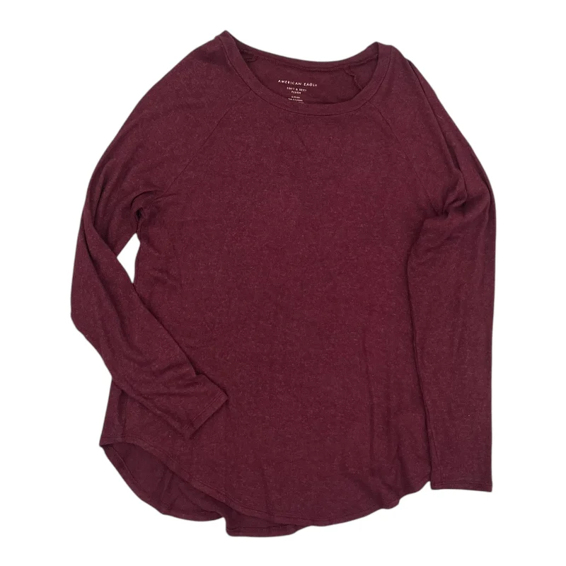 Top Ls By American Eagle In Red, Size:S