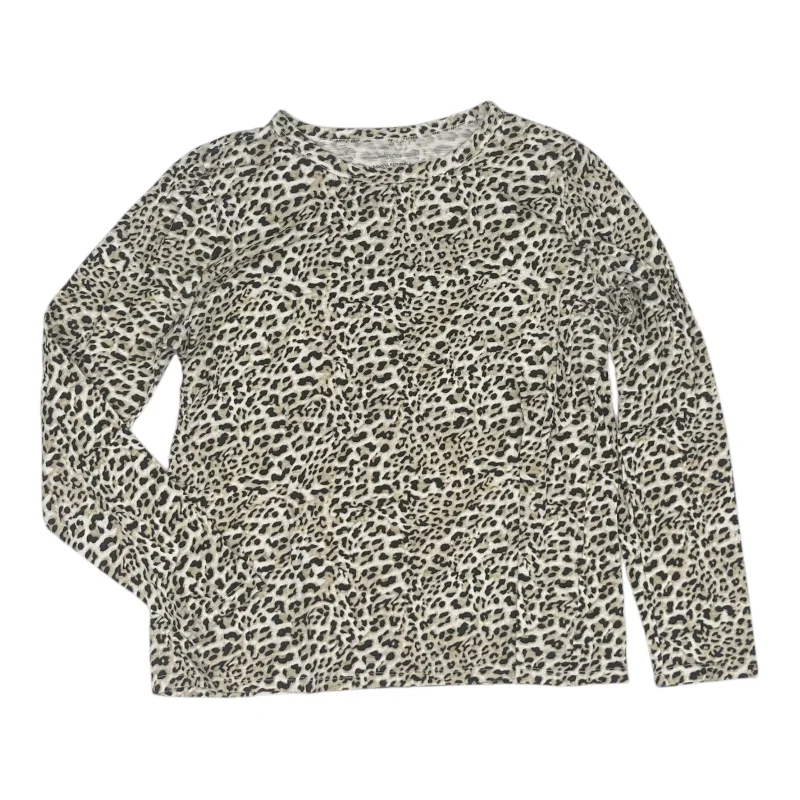 Top Ls By Banana Republic In Animal Print, Size:M