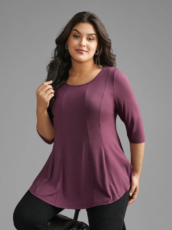 Supersoft Essentials Round Neck Stretchy T-shirt