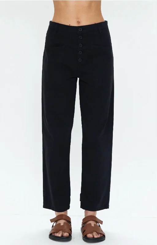 Tammy High Rise Trouser In Fade To Black