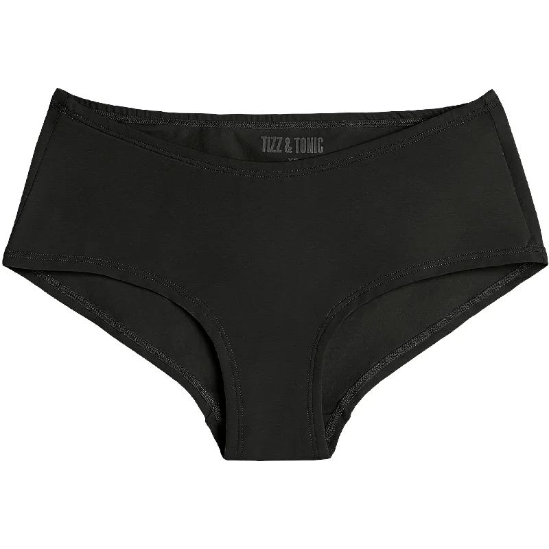 Jet Black Hipster Panty