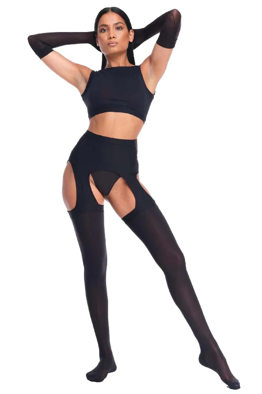 Sever Suspender Tights