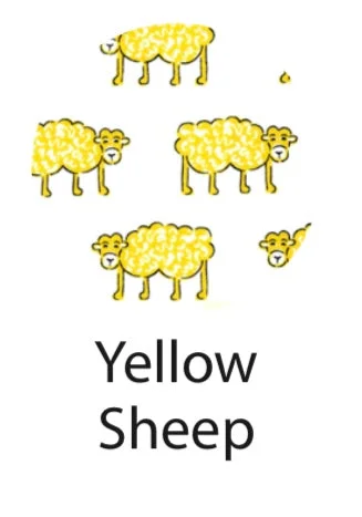 Yellow sheep